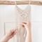 White Lion Macramé Cord – Cotton Rich Macrame Rope, 1 mm, 300 Feet, Yarn for Wall Decor, Crochet, Gift Wrapping, Wall Hanging, Plant Hangers, Handmade Crafts, Knitting
